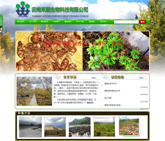 展示型網站案例:云南禾順生物科技有限公司